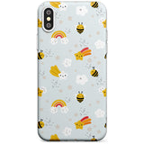 Sweet As Honey Patterns: Bees & Rainbows