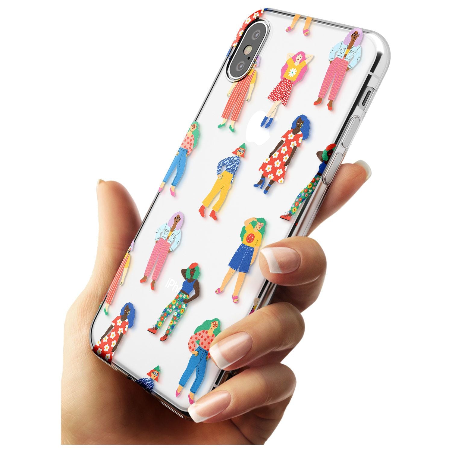 Girls Pattern Slim TPU Phone Case Warehouse X XS Max XR