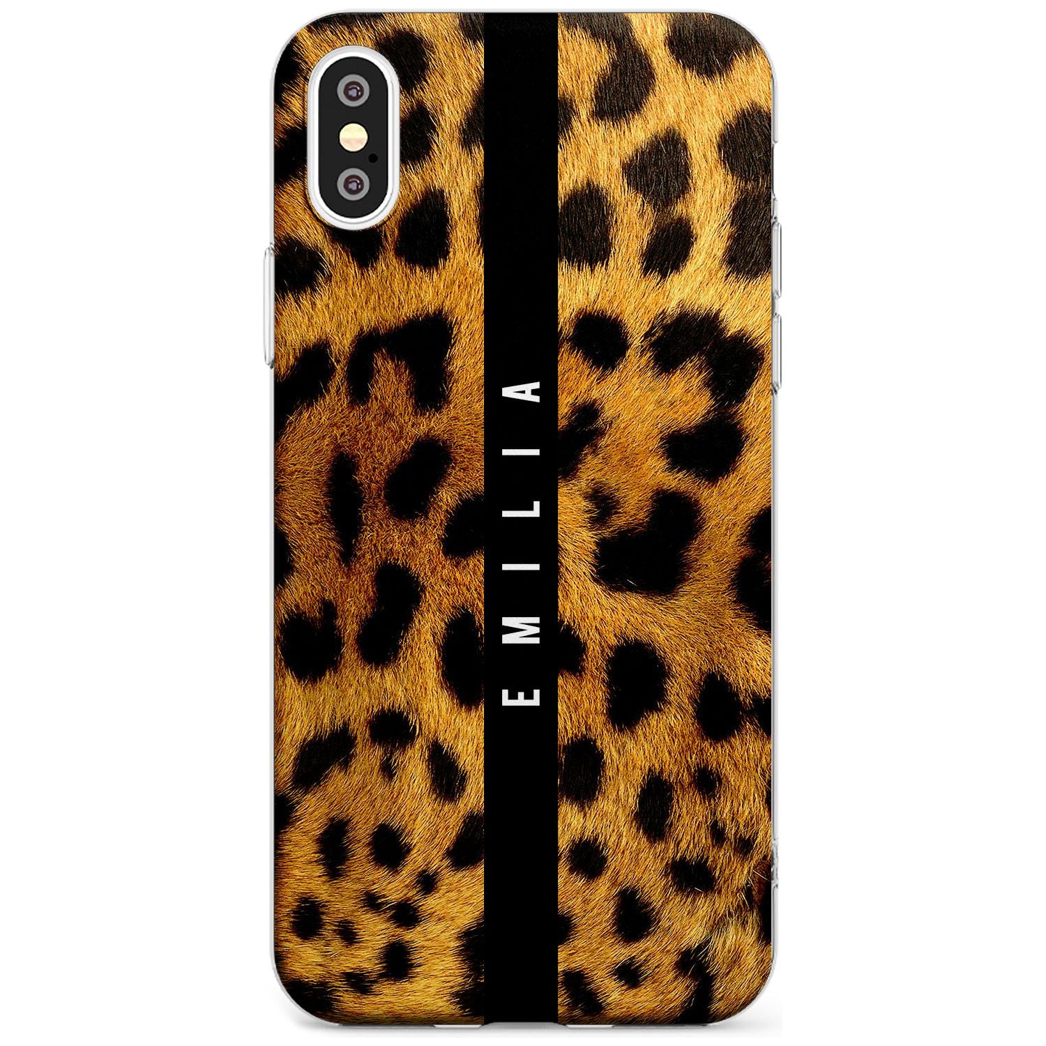 Leopard Print iPhone Case  Slim Case Custom Phone Case - Case Warehouse