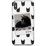 Personalised Bombay Cat Photo Custom Phone Case iPhone XS MAX / Clear Case,iPhone XR / Clear Case,iPhone X / iPhone XS / Clear Case Blanc Space