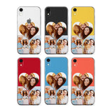 Personalised Heart Photo Grid Phone Case for iPhone X XS Max XR