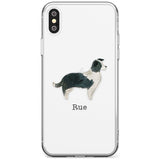 Border Collie Black Impact Phone Case for iPhone X XS Max XR