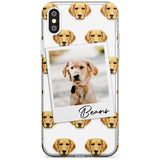 Labrador - Custom Dog Photo Black Impact Phone Case for iPhone X XS Max XR