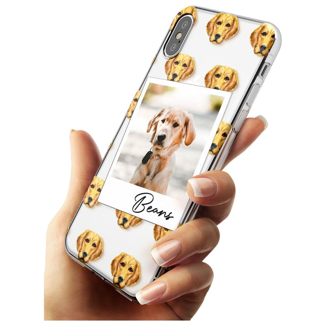Labrador - Custom Dog Photo Black Impact Phone Case for iPhone X XS Max XR