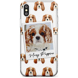 Cavalier King Charles - Custom Dog Photo Black Impact Phone Case for iPhone X XS Max XR