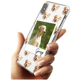 Labrador, Tan - Custom Dog Photo Black Impact Phone Case for iPhone X XS Max XR