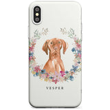 Hungarian Vizsla - Watercolour Dog Portrait Slim TPU Phone Case Warehouse X XS Max XR