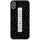 Custom Black Dots iPhone Case  Slim Case Custom Phone Case - Case Warehouse