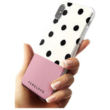 Pink Border Polka Dot iPhone Case   Custom Phone Case - Case Warehouse