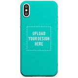 Personalised Your Own Design Slim TPU Phone Blanc Space X XS Max XR