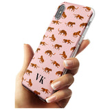 Safari Tiger Pattern on Pink iPhone Case   Custom Phone Case - Case Warehouse