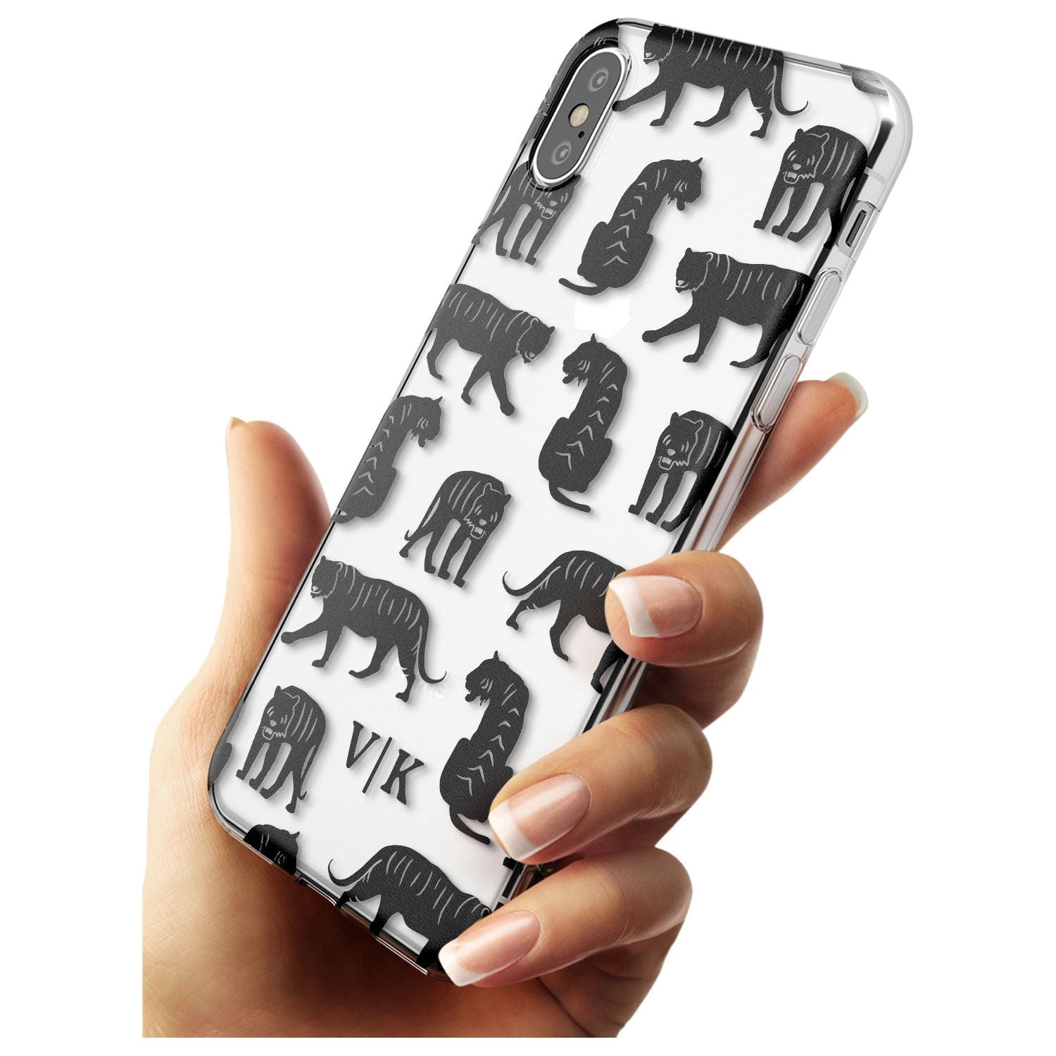 Tiger Silhouettes iPhone Case   Custom Phone Case - Case Warehouse