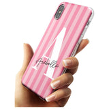 Pink on Pink Stripes iPhone Case   Custom Phone Case - Case Warehouse