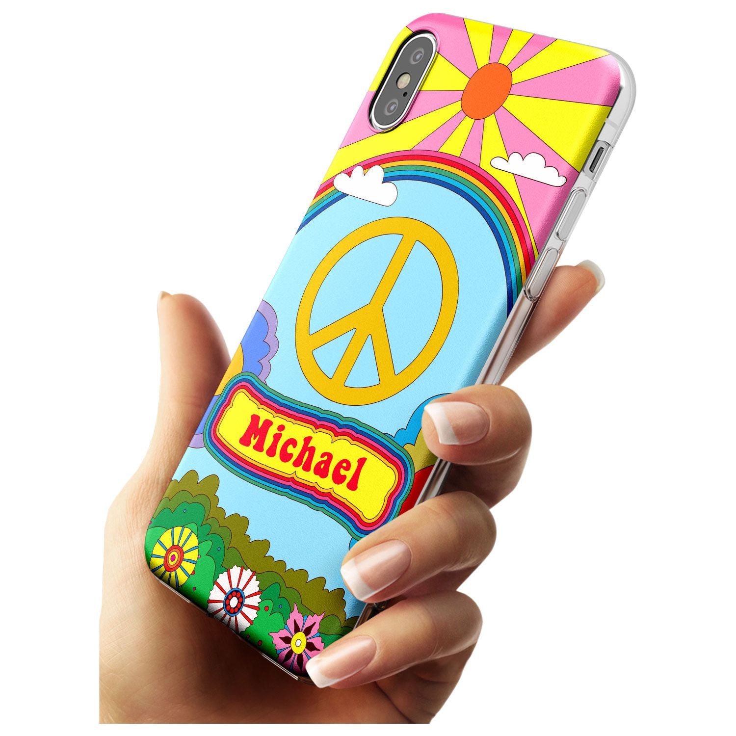 Custom Happy Days Black Impact Phone Case for iPhone X XS Max XR