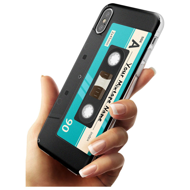 Dark Cassette Black Impact Phone Case for iPhone X XS Max XR