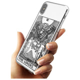 The Lovers Tarot Card - Transparent Black Impact Phone Case for iPhone X XS Max XR