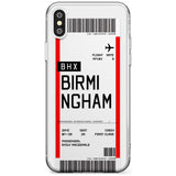 Birmingham Boarding Pass  Slim Case Custom Phone Case - Case Warehouse