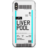 Liverpool Boarding Pass  Slim Case Custom Phone Case - Case Warehouse