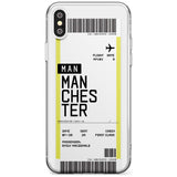 Manchester Boarding Pass  Slim Case Custom Phone Case - Case Warehouse