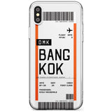 Bangkok Boarding Pass iPhone Case  Slim Case Custom Phone Case - Case Warehouse