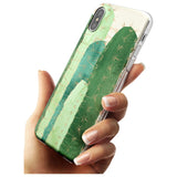 Large Cacti Mix Design Slim TPU Phone Case Warehouse X XS Max XR