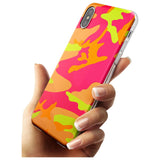 Neon Camo Slim TPU Phone Blanc Space X XS Max XR