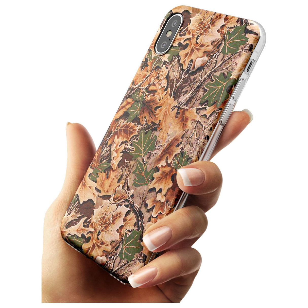 Leaves Camo Slim TPU Phone Blanc Space X XS Max XR