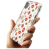 Christmas Baubles Pattern Slim TPU Phone Blanc Space X XS Max XR