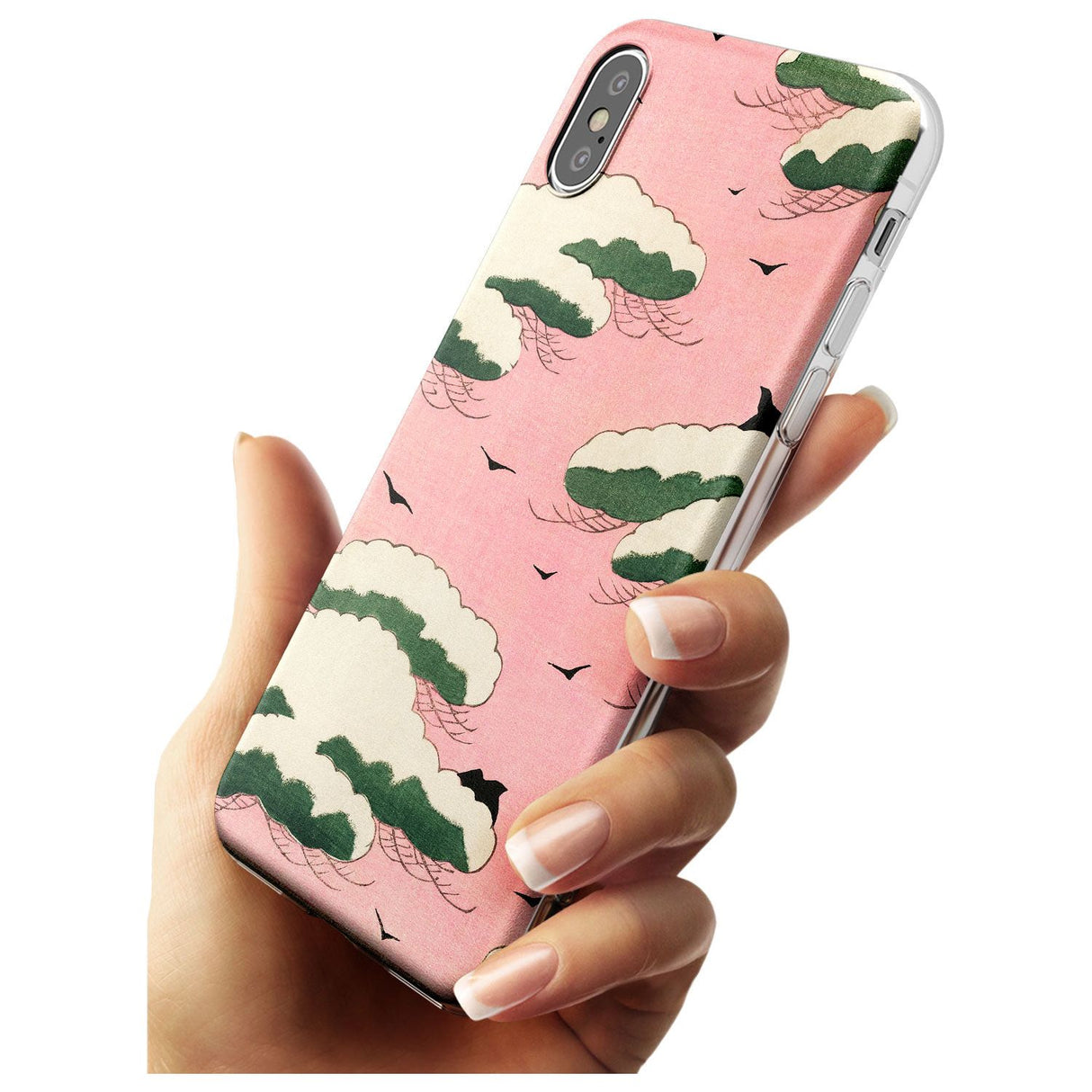 Japanese Pink Sky by Watanabe Seitei Black Impact Phone Case for iPhone X XS Max XR