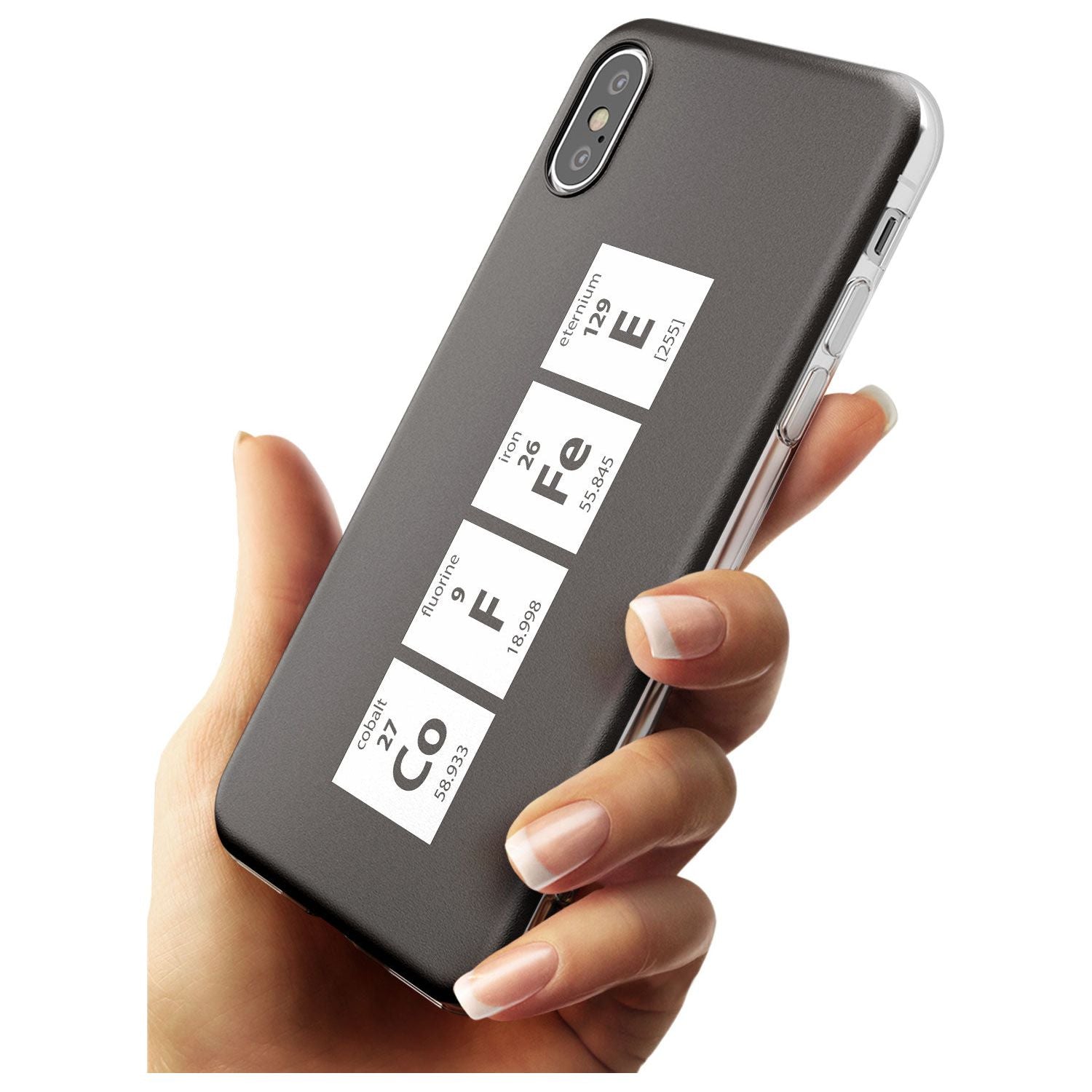 Coffee Element (Grey) Slim TPU Phone Case Warehouse X XS Max XR