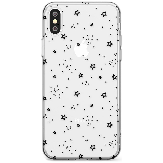 Star Outlines Slim TPU Phone Case Warehouse X XS Max XR