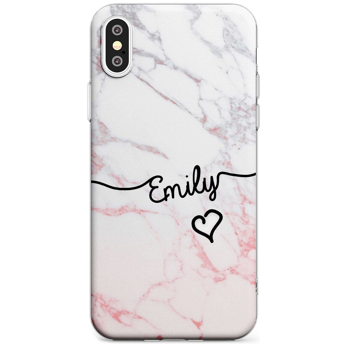 Pink Fade Marble iPhone Case  Slim Case Custom Phone Case - Case Warehouse