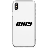 Custom Iphone Case 1C Black Impact Phone Case for iPhone X XS Max XR