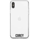 Custom Iphone Case 2A Black Impact Phone Case for iPhone X XS Max XR