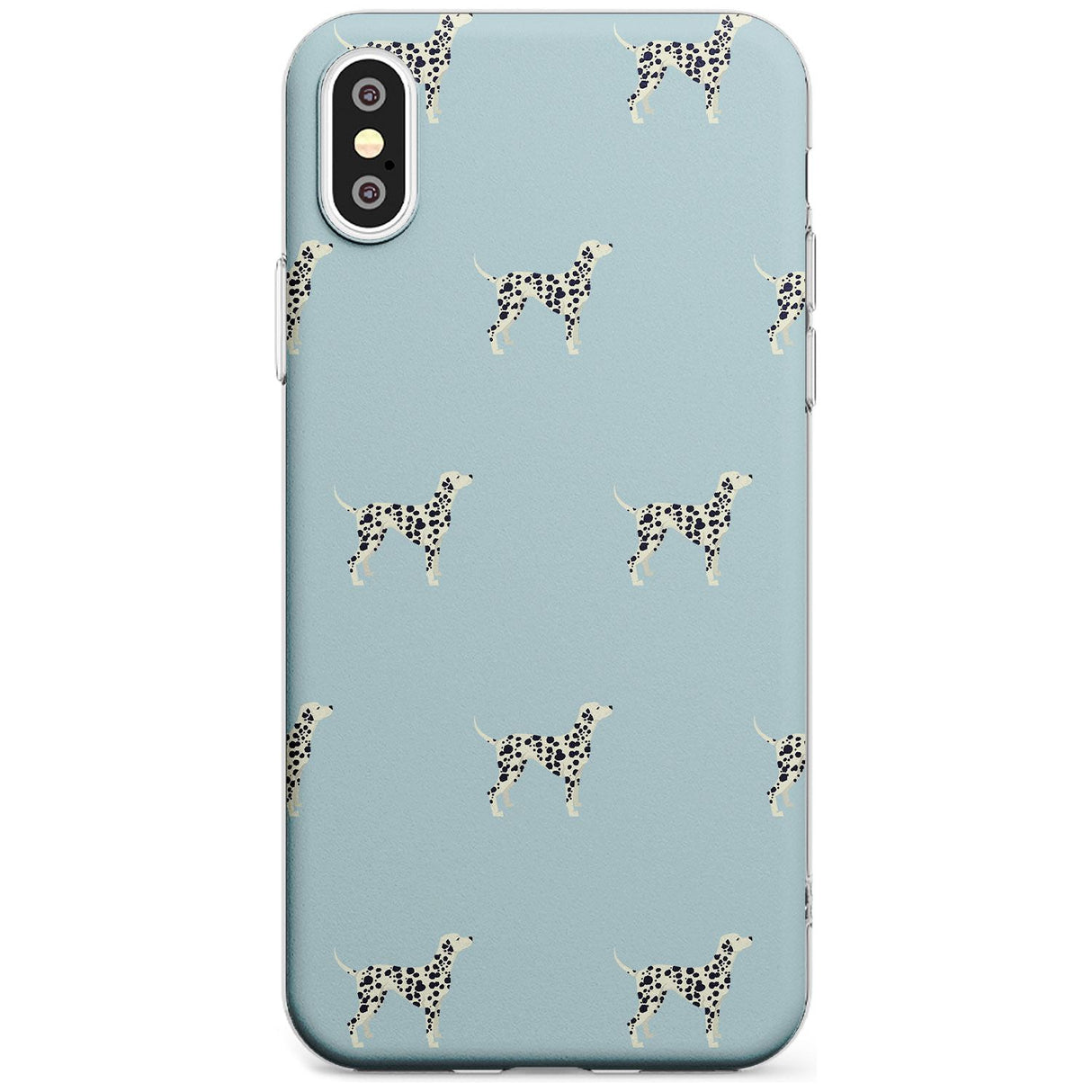 Dalmation Dog Pattern Slim TPU Phone Case Warehouse X XS Max XR