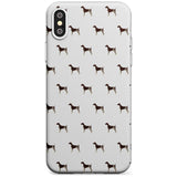 German Shorthaired Pointer Dog Pattern Slim TPU Phone Case Warehouse X XS Max XR