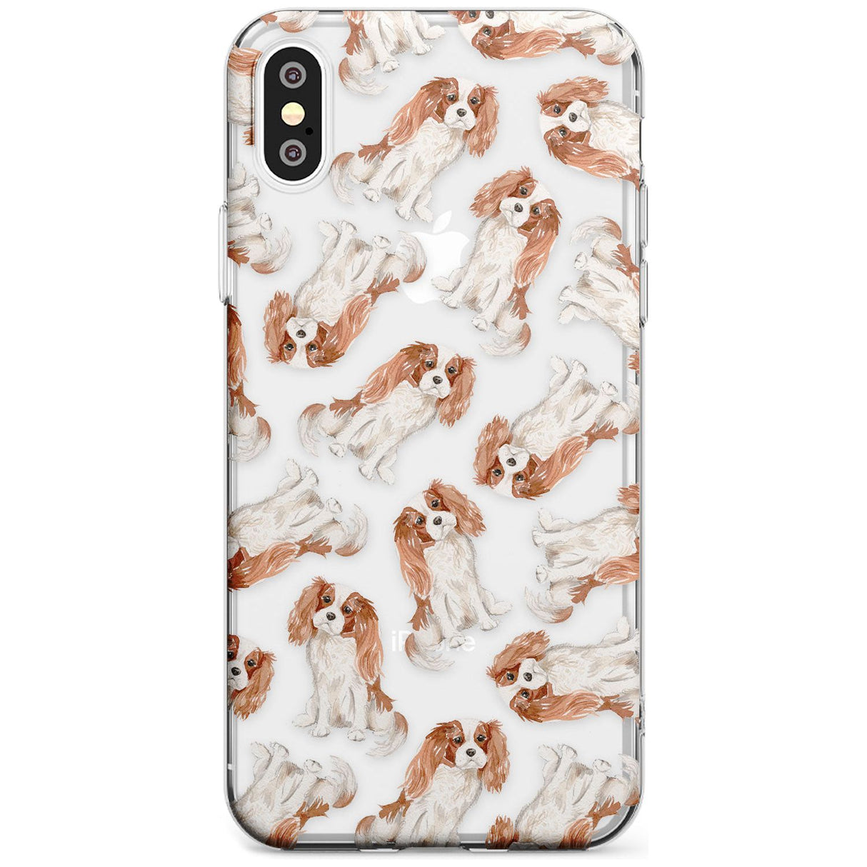 Cavalier King Charles Spaniel Dog Pattern Slim TPU Phone Case Warehouse X XS Max XR