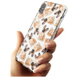 French Bulldog Watercolour Dog Pattern Slim TPU Phone Case Warehouse X XS Max XR