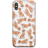 Hungarian Vizsla Watercolour Dog Pattern Slim TPU Phone Case Warehouse X XS Max XR