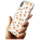 Rough Collie Watercolour Dog Pattern Slim TPU Phone Case Warehouse X XS Max XR