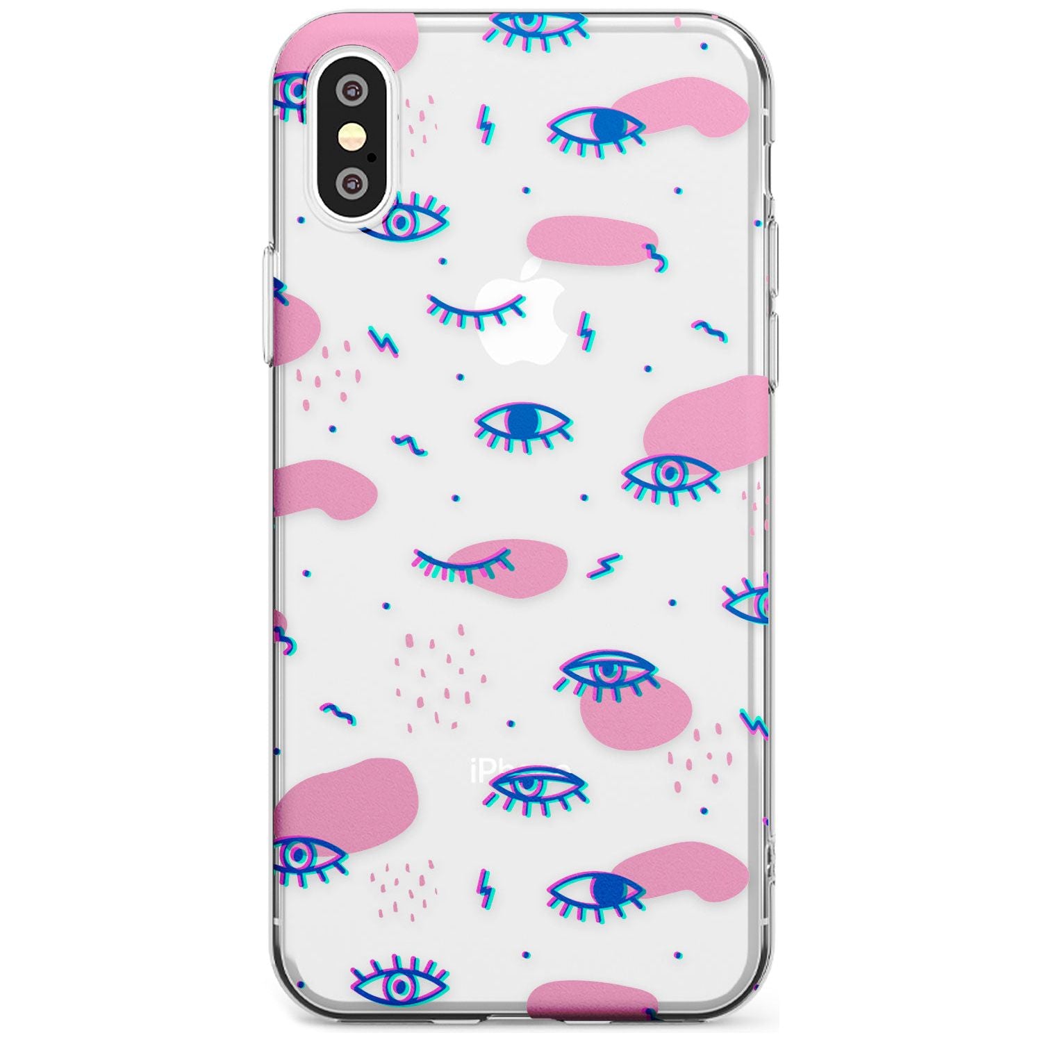 Pink Eye Blotches iPhone Case  Slim Case Phone Case - Case Warehouse