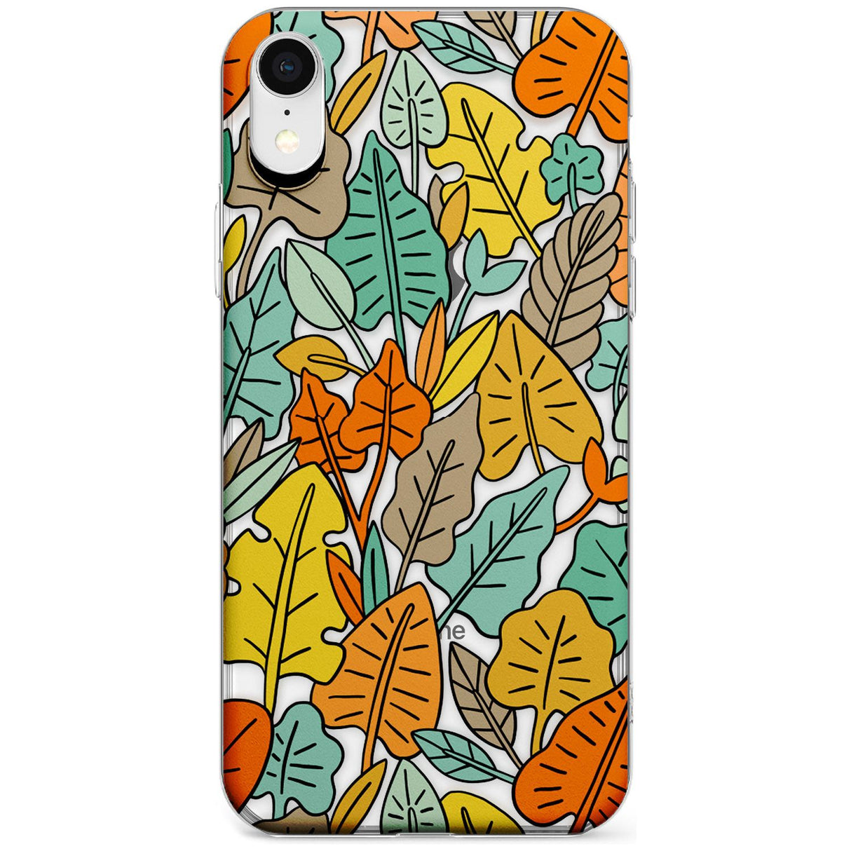 Abstract Leaves Phone Case for iPhone X XS Max XR