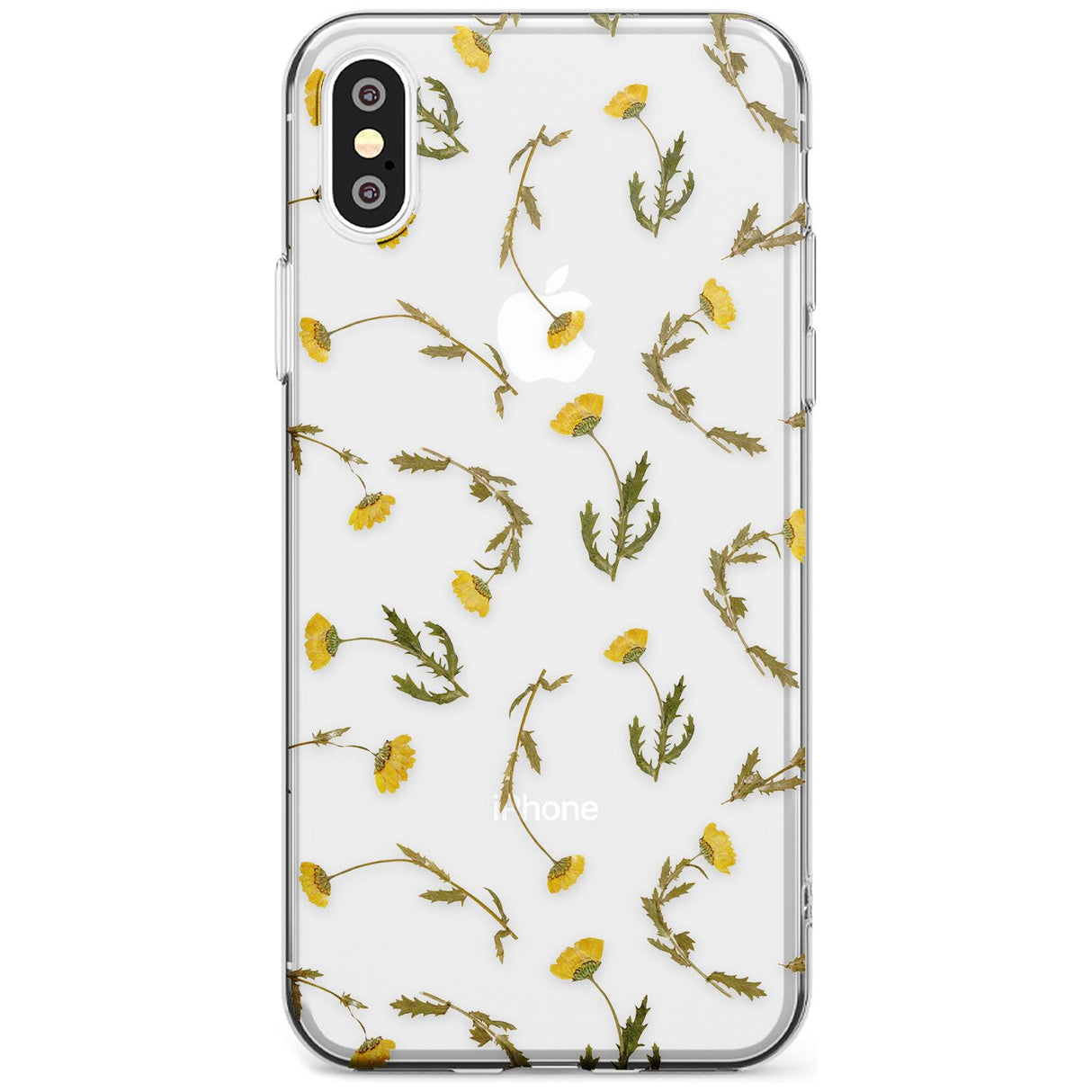 Long Stemmed Wildflowers - Dried Flower-Inspired Slim TPU Phone Case Warehouse X XS Max XR