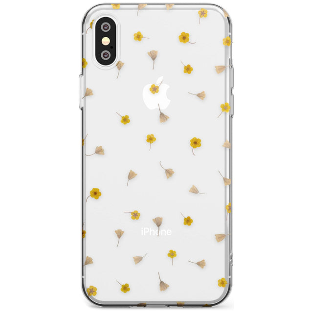 Small Flower Mix - Dried Flower-Inspired Design Slim TPU Phone Case Warehouse X XS Max XR