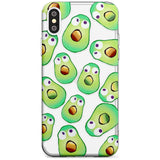 Shocked Avocados Slim TPU Phone Blanc Space X XS Max XR