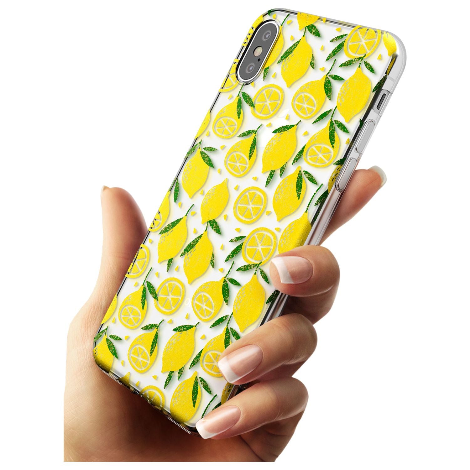 Bright Lemon Fruity Pattern iPhone Case   Phone Case - Case Warehouse