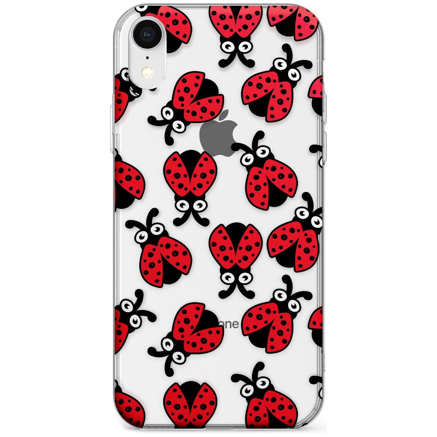 Ladybug Pattern Phone Case for iPhone X XS Max XR
