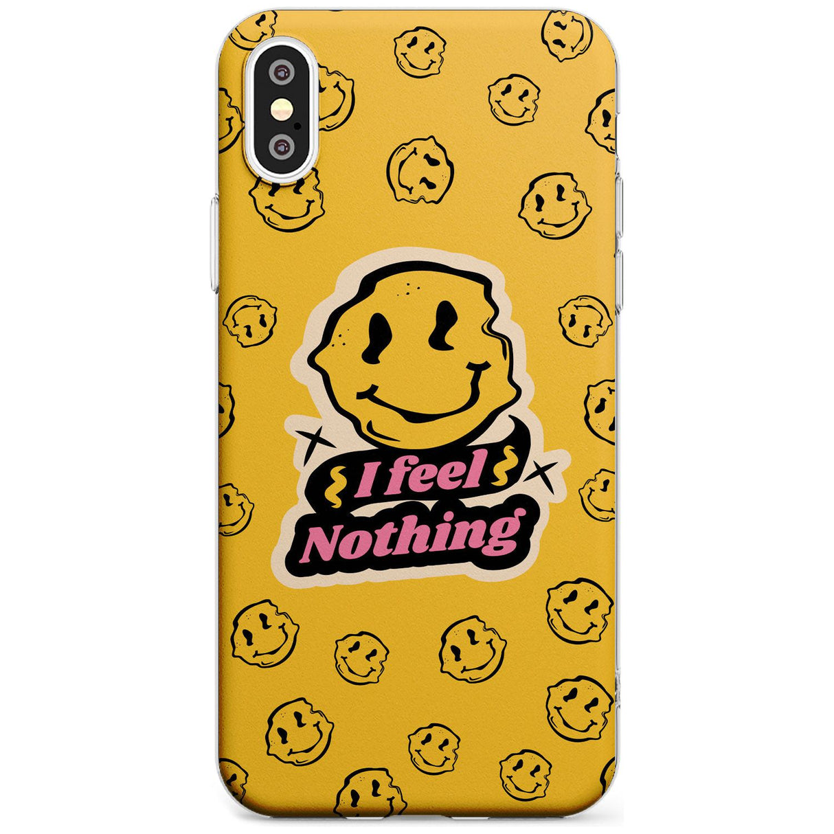 I feel nothing Slim TPU Phone Case Warehouse X XS Max XR