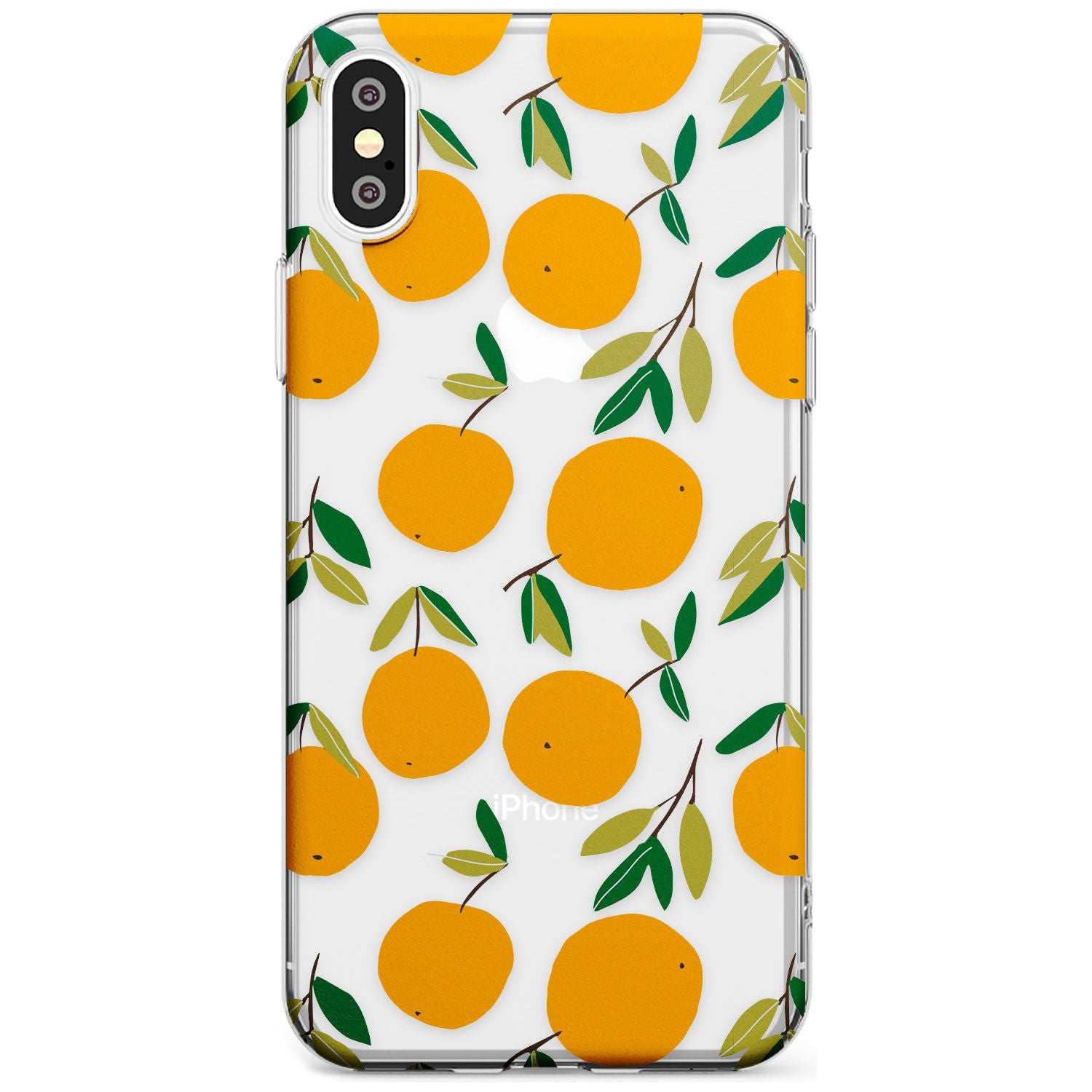 Oranges Pattern Slim TPU Phone Case Warehouse X XS Max XR