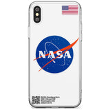 NASA Meatball Slim TPU Phone Blanc Space X XS Max XR